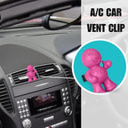 Little Joe 96404-6PK Fruit Scent Car Air Freshener Vent Clip, Fights Odors for up to 45 Days, Long-Lasting Freshness, Cute Car Odor Eliminator, Pack of 6