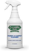 Fabric & Carpet - Non-Toxic Upholstery Carpet Spot Cleaner and Stain Remover for Grease Red Wine Blood and Pet Stains On All Types Fabric and Carpet. Eco-Friendly 32 Oz Spray Bottle!