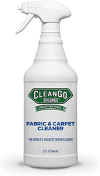 Fabric & Carpet - Non-Toxic Upholstery Carpet Spot Cleaner and Stain Remover for Grease Red Wine Blood and Pet Stains On All Types Fabric and Carpet. Eco-Friendly 32 Oz Spray Bottle!