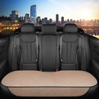 Auto Newer Breathable Universal Four Seasons Car Seat Covers, Luxury Include Front Car Seat Protector and RearCar Seat Cushion,Compatible with 95% Vehicles， Fit for Cars Truck SUV (Beige,3PCS)