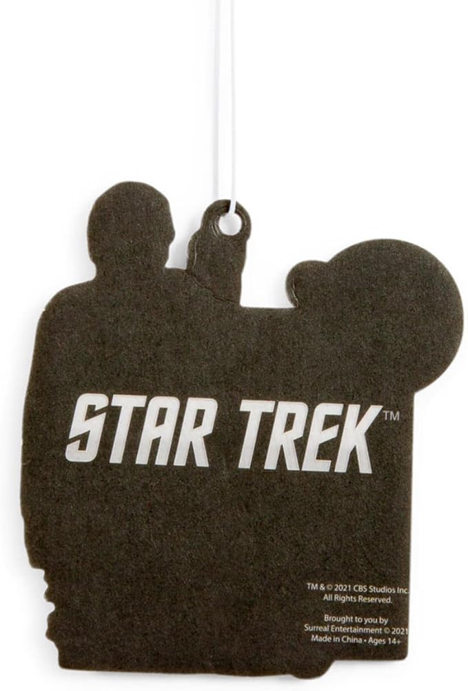 Star Trek: The Original Series Spock Air Freshener, Berry Scent | Provides Long-Lasting Fragrance, Odor Eliminator for a Clean Room, Car, Office | Novelty Science Fiction Gifts and Collectibles