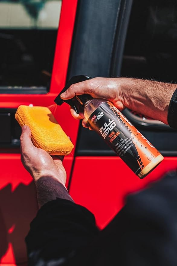 P & S Professional Detail Products Off Road Full Send Total Dressing - Restores Rubber, Plastic, Vinyl & Leather with UV Protection - 16 oz Spray
