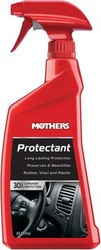 Mothers Protectant, 24 oz. – Long-Lasting UV Protection for Rubber, Vinyl & Plastic, Shields Dash, Trim, Bumpers & Tires from Fading, Cracking & Drying, Restores a Clean OEM Finish (05324)