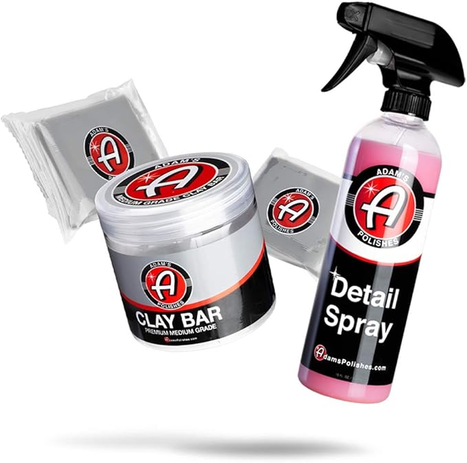 Adam's Polishes Medium Grade Clay Bar Detailing Kit