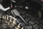 Detail Factory - ProGrip Tire Brush - Ergonomic ProGrip Handle, Stiff Synthetic Bristles, Ergonomic Design, Clean Your Tires with Ease - Grey