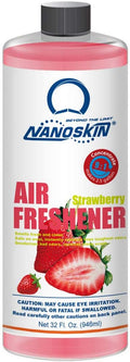 Nanoskin Concentrated Air Freshener – STRAWBERRY - Emits Fragrant Scent with Odor Eliminator into The Air to Freshen Interior | Adjustable Dilution up to 9:1 | For Automotive, Home, Office & More