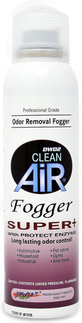 Clean Air Odor Removal Fogger Super Plus – Enzyme-Based Interior Odor Control for Cars, Homes & Enclosed Spaces, Plant-Based, Non-Toxic, Powerful Formula for Air Freshening