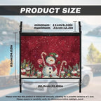 Snowman Candy Car Roof Storage Bag Car Seat Back Hanging Bag Premium Car Seat Organizer Inner Car Accessories Compatible with Most Vehicles