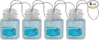Yankee Candle Car Jar Ultimate, Ocean Air, 0.96 OZ (Pack of 4)