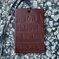 Air Flair | Leather Car Air Freshener | Rectange Trees - Leather Scent