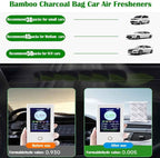 50Pack Natural Activated Charcoal Odor Eliminator Air Purifying Bag for Home or Shoe Odor Absorber; Car Air Freshener;5g/Pack Deodorizer and Moisture Absorbers for Home,Car,Closet,Shoe,Pets