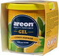 AREON GWP15 Car Perfume GEL Air Freshener Long Lasting Scent for Car or Home Odor Eliminator - Citrus Squash