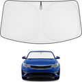 Proadsy 2026 Upgrade Front Windshield Sun Shade Foldable Sunshade Protector Custom Fit Kia Optima 2016-2020 Accessories