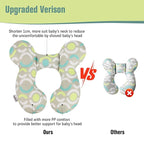 KAKIBLIN Baby Travel Pillow, Baby Neck Pillow Babies Head Support for Car Seat, Babies Neck Support Pillows for Car Seat, Stroller, Pushchair, Circle