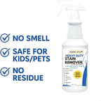 Magic Stuff Heavy Duty Stain Remover - Enzyme-Powered Carpet & Upholstery Cleaner - Eliminates Pet Urine, Odor, Wine, Coffee, Grease, and Deep Set Stains - No rinse, Odor Free, Kid & Pet Safe Formula