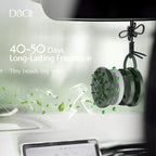 Car Air Freshener Hanging Essential Oil Diffuser with Bead Release Design, 40+ Days Long Lasting Scent for Men & Women, 7 Original + 14 Refills for Car/Home/Office, Freesia