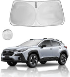 Windshield Sun Shade for Subaru Crosstrek Window Sunshade Fit 2018-2025 2026 Subaru Crosstrek 2.0i, 2.0i Premium, 2.0i Limited Wagon Front Window Shade Sun Visor Blocks UV Keep Car Cooler