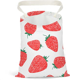Car Trash Bag Car Garbage Bag Hanging Cars Trash Can, Waterproof Cars Back Seat Organizer for Vehicle Travelling Camping Strawberry Decor