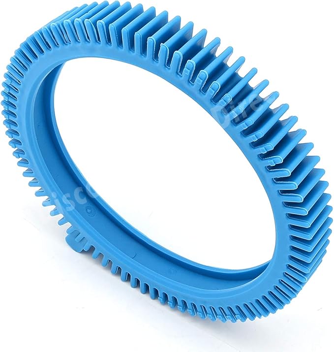 2 Pack 896584000-143 Blue Front Tire Kit with Super Hump – Compatible with Hayward Poolvergnuegen 2X & 4X Pool Cleaners, Phoenix Series – Durable Front Wheel Replacement for Smooth Pool Cleaning
