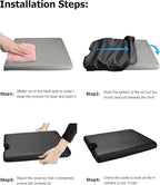 INTGET Center Console Armrest Cover for 2026 Ford F150 Accessories 2015-2023 2024 2025/for F250 F350 F450 F550 2017-2026 40/20/40 Jump Seat Car Arm Rest Lid Seat(red stitches, 2015-2026 Jump Seat)