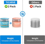 TICARVE 2Pack Car Cleaning Gel Car Putty Car Cleaning Putty Auto Tools for Car Interior Cleaner Cleaning Kits Automotive Car Cleaner Blue Orange (320g/11.2oz)