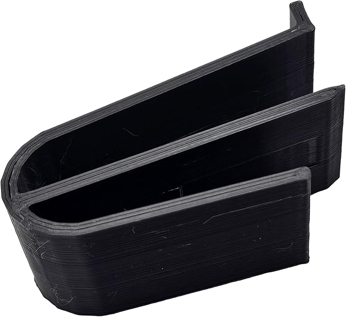 Tesla Model 3 & Model Y Air Freshener Vent Adapter Clips – 3D Printed for Secure Fit – Durable, Sleek Black Design – Easy Installation, No Damage to Vents (2 Pack)