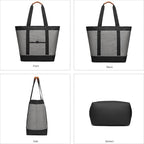 Insulated Cooler Bag Reusable Grocery Tote Bags Transport Large Lunch Box for Women