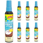 LITTLE TREES Car Air Freshener | Spray Provides a Long-Lasting Scent for Auto or Home | On-the-go Freshness | Caribbean Colada, 6 Air Fresheners