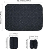 Poncho Liner Military Outdoor Camping Blanket for Travel, Beach, Grass, Picnic, Car Emergency, Outdoor, Survival