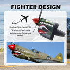 P-40 Fighter Plane Car Vent Decor,Creative Air Vent Clips Fit for Horizontal/Vertical Air Vents,P-40 Warhawk Car Airs Freshener with Rotating Propeller as Cool Gifts for Men