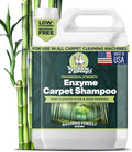 Sprinkle & Sweep Enzyme Carpet Cleaner - Enzyme Carpet Shampoo (64oz) - Carpet Cleaner Solution to Eliminate Tough Stains & Neutralize Odors - Removes Dog, Cat, All Pets Urine- Use with All Machines