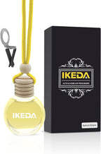 Ikeda Car Air Freshener: Hanging Car Smell Air Freshener | 10ml Hanging Car Perfume | Long Lasting Fragrance | Strong Scents Diffuser for Auto Home (Vanilla)