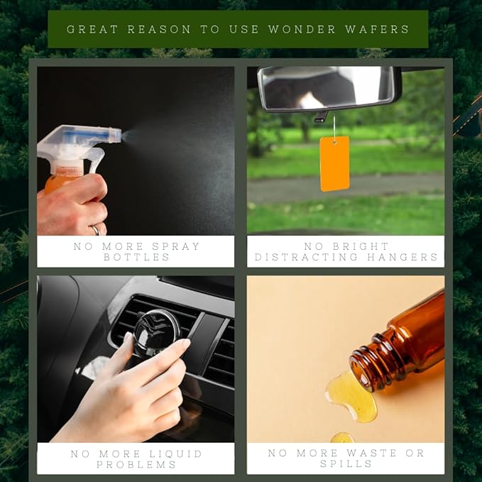 Wonder Wafers 75 count Air Fresheners Individually Wrapped, Fresh N Clean Fragrance