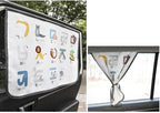 Magnetic Car Sun Shade Curtain for Side Window – Sun Blocker and UV Protector for Baby, Kids, and Pets – Universal Fit with Built-in Magnets for Steel-Framed Door (Be-Animal Korean)