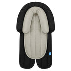 COOLBEBE Upgraded 2-in-1 Babybody Supports for Newborn Infant - Extra Soft Breathable Car Seat Insert Cushion Pad, Perfect for Carseat, Stroller, Swing, Bouncer, Black