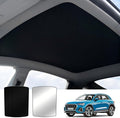 Glass Roof Sun Shade Compatible with Audi Q5 Accessories 2009-2017, Foldable One-Piece Sunshade Roof, Heat Insulation Sun UV Protection Car Sunroof Sunshade