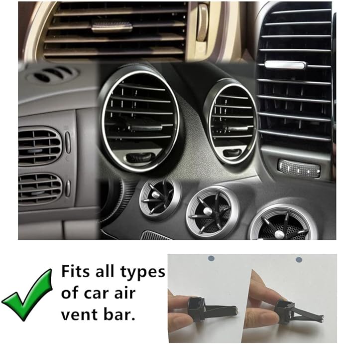 Funny Corgi Car Air Vent Decoration and Clip with Air Freshener Natural Scent Tablet and Refill, Car Aromatherapy Accessories and Interior Decoration