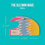 ulu Lagoon Hanging Car Air Freshener | Tropical Beach Coconut Surf Wax Scent Mini Wave | Long Lasting Car Freshener, Closet and Beyond | Made In USA | 3 Pack (80'S)