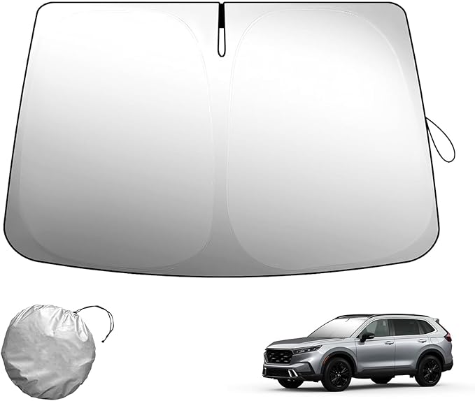 for 2023-2026 Honda CRV - Premium Sunshade for Ultimate Heat & UV Protection, Foldable Front Windshield Sun Shade for 2023 2024 2025 2026 CR-V SUV Accessories