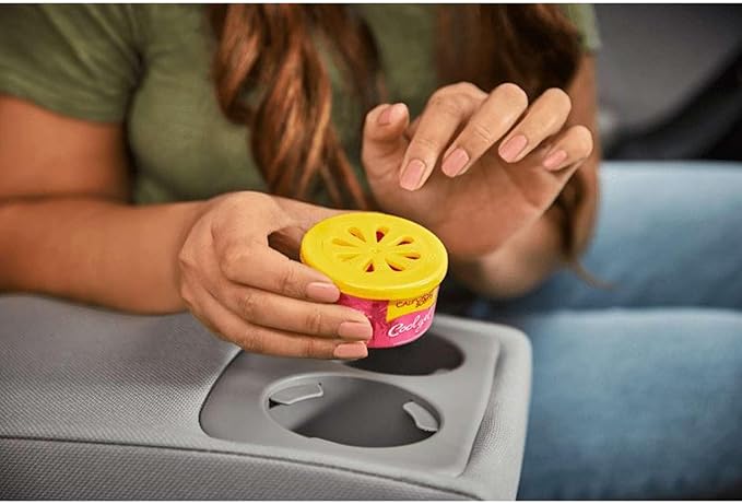 California Scents Cool Gel - The Best Car Air Freshener with Cool Gel Technology - Long-Lasting Odor Eliminator and Auto Air Freshener for Cars (Ice, 4 Packs)