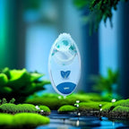 400 Mint-Infused Ice Menthol Air Freshener Beads - Long-Lasting Natural Fragrance for Home, Masks & Car,Essential Oils Derived From Natural Herbal Extracts(400 mint)