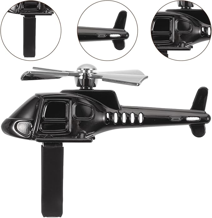 1 Set of Car Air Helicopter Rotating Diffuser Car Airplane Scent Vent Scent Clip Diffuser Aroma Diffuser for Interior Decoration