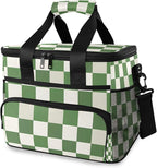 Cooler Bag Insulated Picnic Bag Large Lunch Box Reusable Tote Bag Soft Sided Portable Beach Cooler Grocery Camping