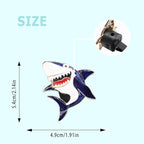 Shark Air Vent Clip Car Air Freshener Ocean Themed Car Decor Long Lasting Essential Oil Diffuser Beach Decorations for Women Teens