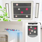 Car Air Freshener Vent Clips for Women 6 Pieces Cute Car Vent Clips Decorations Daisy Flower Car Accessories Air Freshener Clips for Christmas Anniversary Girls Gift (6 pcs white pink rose red)