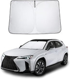 Proadsy for Lexus UX 2019-2024 2025 2026 Windshield Sun Shade 4-Layer Foldable Front Sunshade Protector Sun Visor Blocks UV Rays Keep Car Cooler