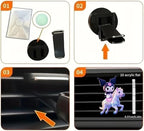 4 Pcs Cute Cartoon Car Air Vent Clip Decorations – Kawaii Car Air Fresheners, Interior Accessories for Women and Men – Cute Car Dashboard Decor, Personalized Gift