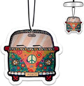 1PCS Car Air Fresheners,Peace Bus Car Air Fresheners for Cute Mirror Freshener Mirror Scented Hanging Cute Car Accessories Decor Interior Home,Peace Bus Gifts for Women Men Friends Wife