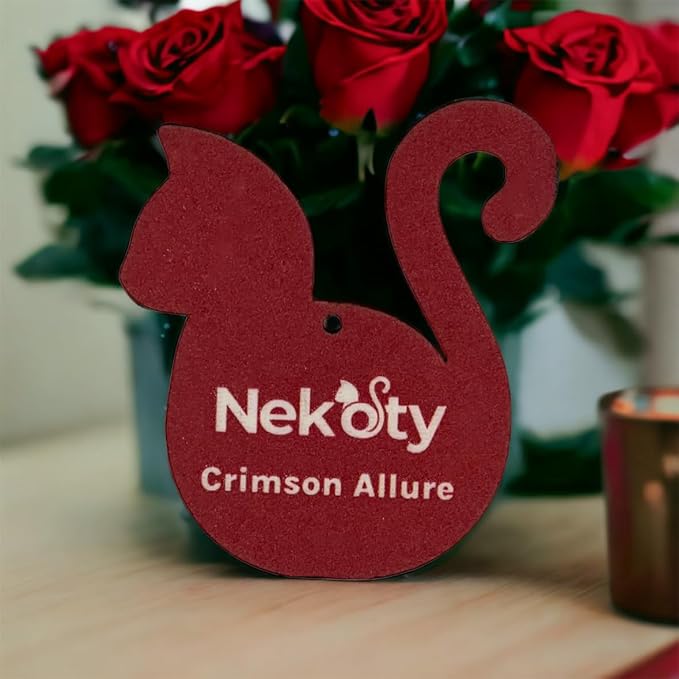 Air Fresheners | Hanging Air Fresheners for Home or Car (Crimson Allure)
