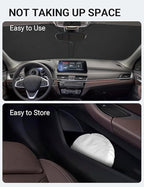 Proadsy 2026 Upgrade Front Windshield Sun Shade Foldable Sunshade Protector Custom Fit 2016-2022 BMW X1 F48 Accessories